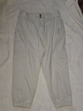 Sonoma Cream Women's Cargo Jogger Pants